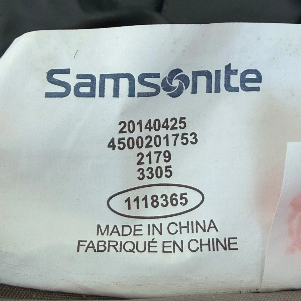 Samsonite 1118365 black